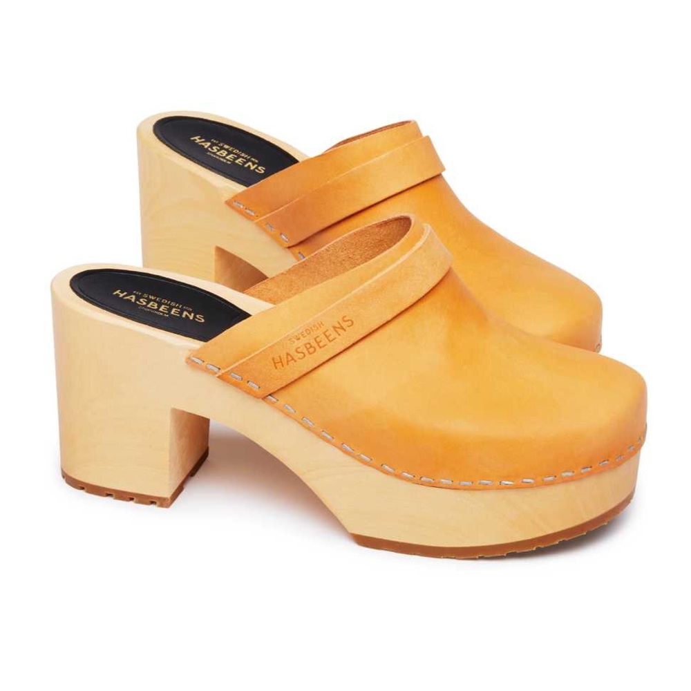 Swedish Hasbeens Louise Clog in Nature
